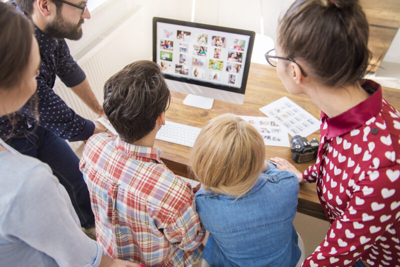 online digital presence, marketing team