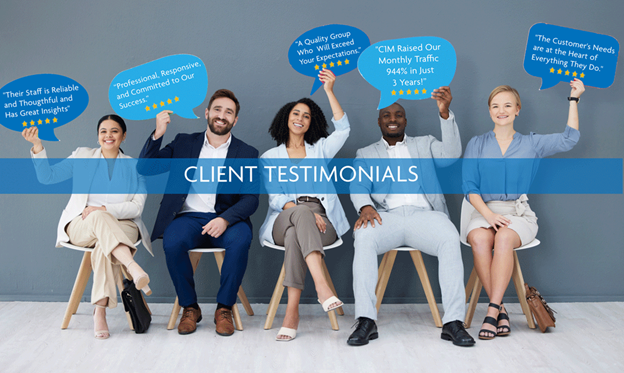 client testimonials