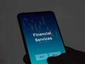 generative AI for financial services - mobile app for financial services using AI