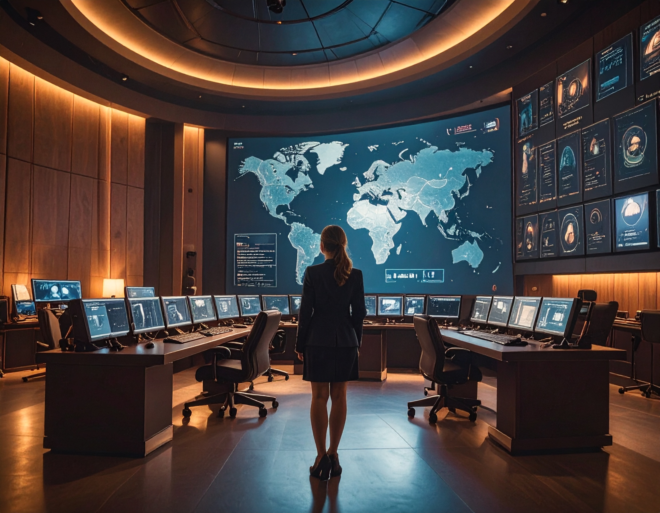 Concept art of the office for the legal profession